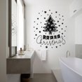 thumbnail image 2 of Star Christmas Tree With Stars Window Cling Stickers - Seasonal Christmas Window Decorations, 2 of 4