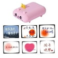 thumbnail image 2 of Proyector de luz de animales de dibujos animados, fondo fotográfico, juguete iluminador, lámpara para el hogar, regalo, festivales, suministros para Gatito rosa para San Valentín, 2 of 10