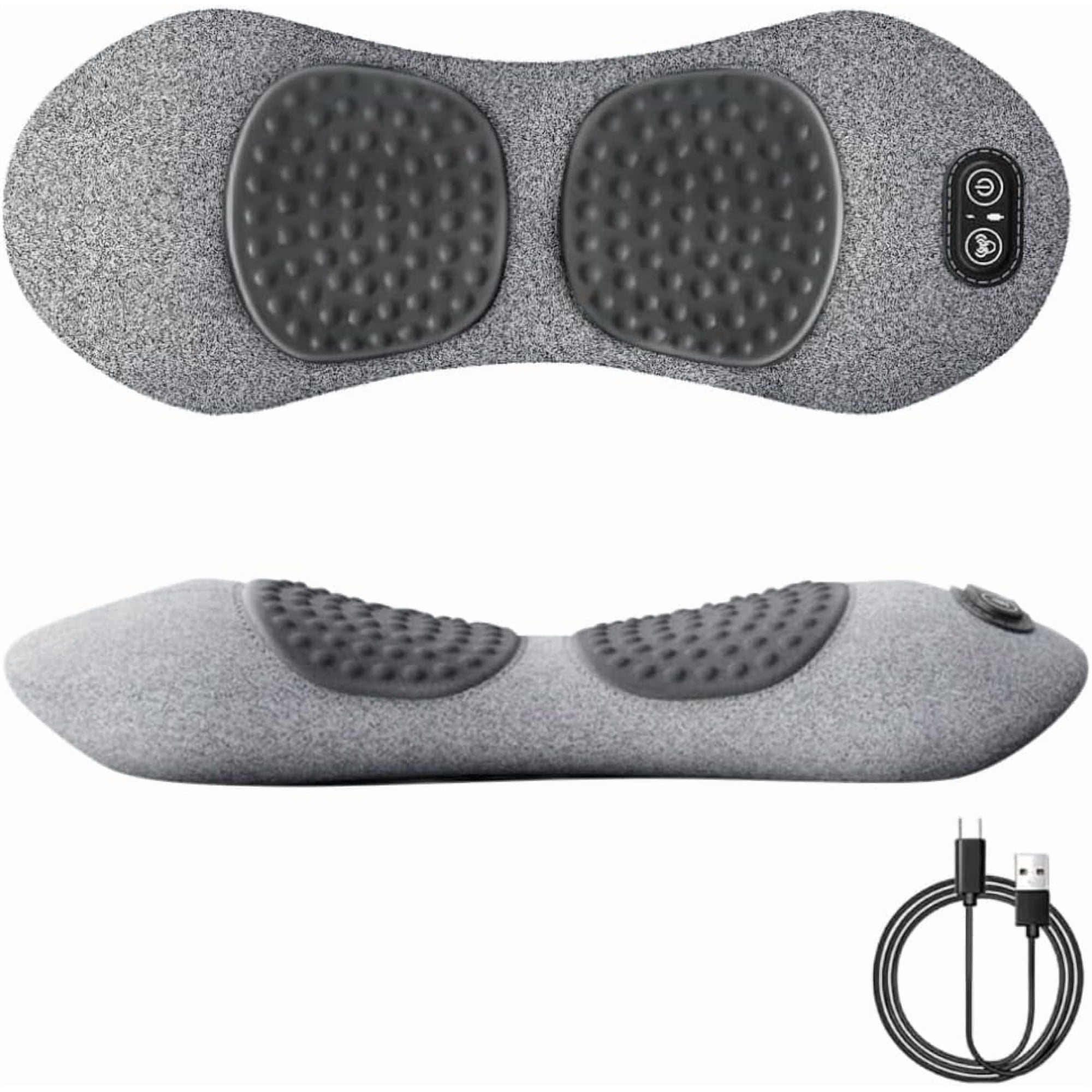 Smooth Spine Triple Fusion Back Massager, 2026 Upgraded 3 in 1 Neck Shoulder Backs Massagers with Traction, Vibration & Heat My Soothe Lab
