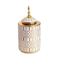 thumbnail image 3 of DOLITY Ceramic Vase Storage Jar Modern Decor Desktop Ornament for Room Office Decor 8.5x33cm, 3 of 9