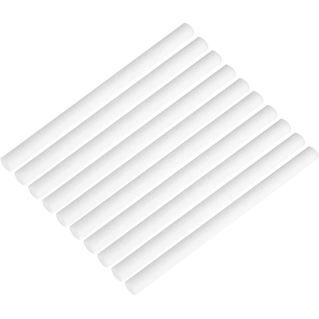 Wicks for Plug in Diffuser Humidifier Filters Sticks Cotton Filter Wicks, 0. 28''X 5. 12'' Refill Sticks Filter Wicks for Mini Portable Personal USB Humidifier Replacement Sponges Refill Set