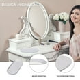 thumbnail image 3 of HONITANO 1Set Decorative Platter for Home Nordic Style with Mirror Polishing 7.1x3.1x0.6in, 3 of 8