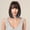 Coffee, variant on Clip In Bangs Hairpiece for Women, Synthetic Fake Bangs with Clips for Instant Hairstyle Change(Coffee,One Size)