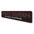 thumbnail image 4 of Good Times, Good Friends Novelty Decor, Metal Wall Sign - 4x18 Inches, 4 of 4