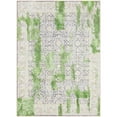 thumbnail image 2 of Wondo 5x8 Modern Abstract Area Rugs - Green Low Pile Washable Carpet for Living Room, Bedroom, Nursery, Office, Kitchen - Non-Slip Stain Resistant Soft Rug for Indoor Use, 2 of 8