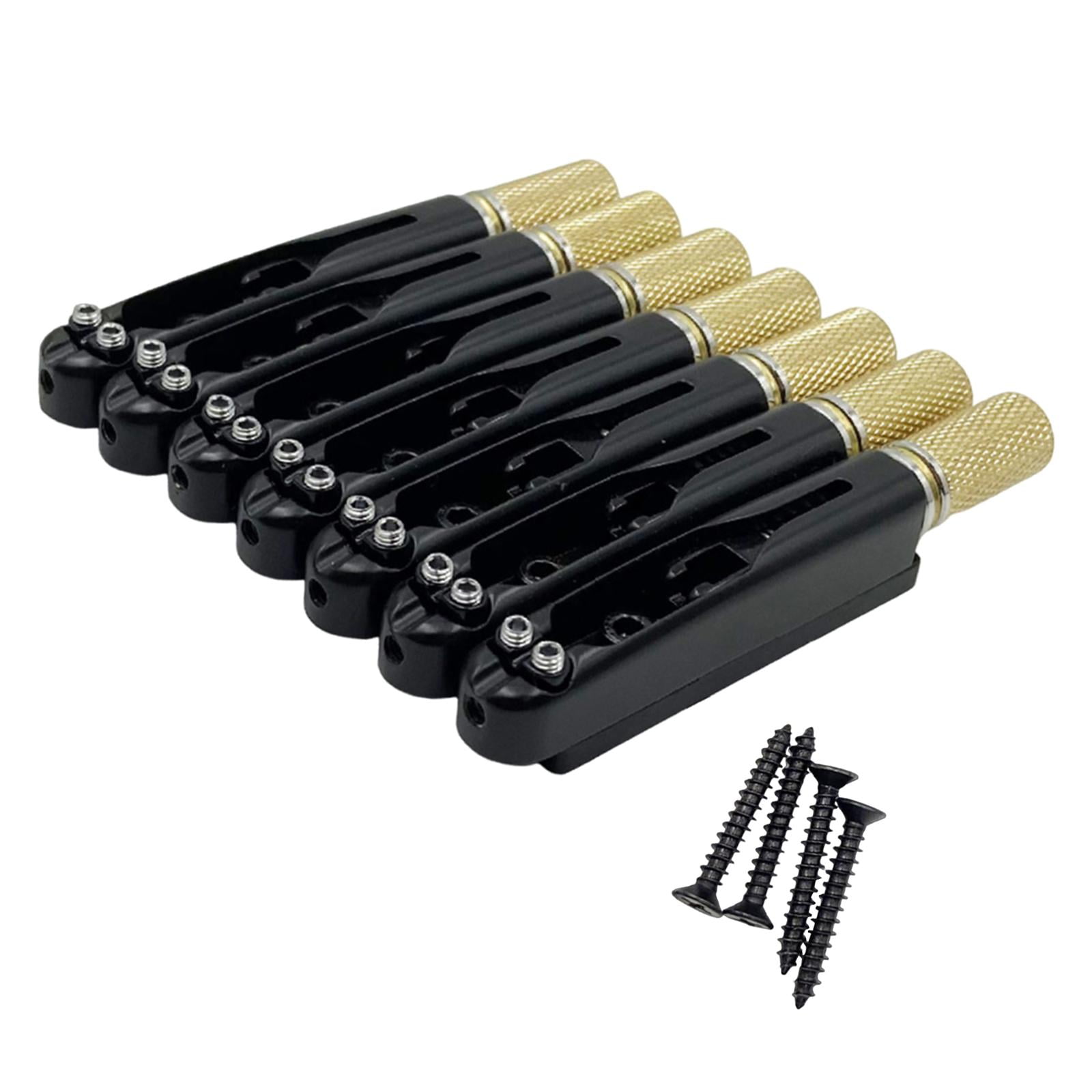 Electric Guitar Bridge Headless String Retainer Wrench Metal Parts Compact Fit for 7 String Guitar Players