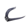 thumbnail image 1 of Motorcycle Helmet Rear Spoiler PC Trim for Grp Motorbike Helmet for GP Knife Shape Gray, 1 of 7