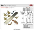 thumbnail image 2 of 1PC Johnson Aluminum Track Bypass Door Hardware Set, 2 of 2