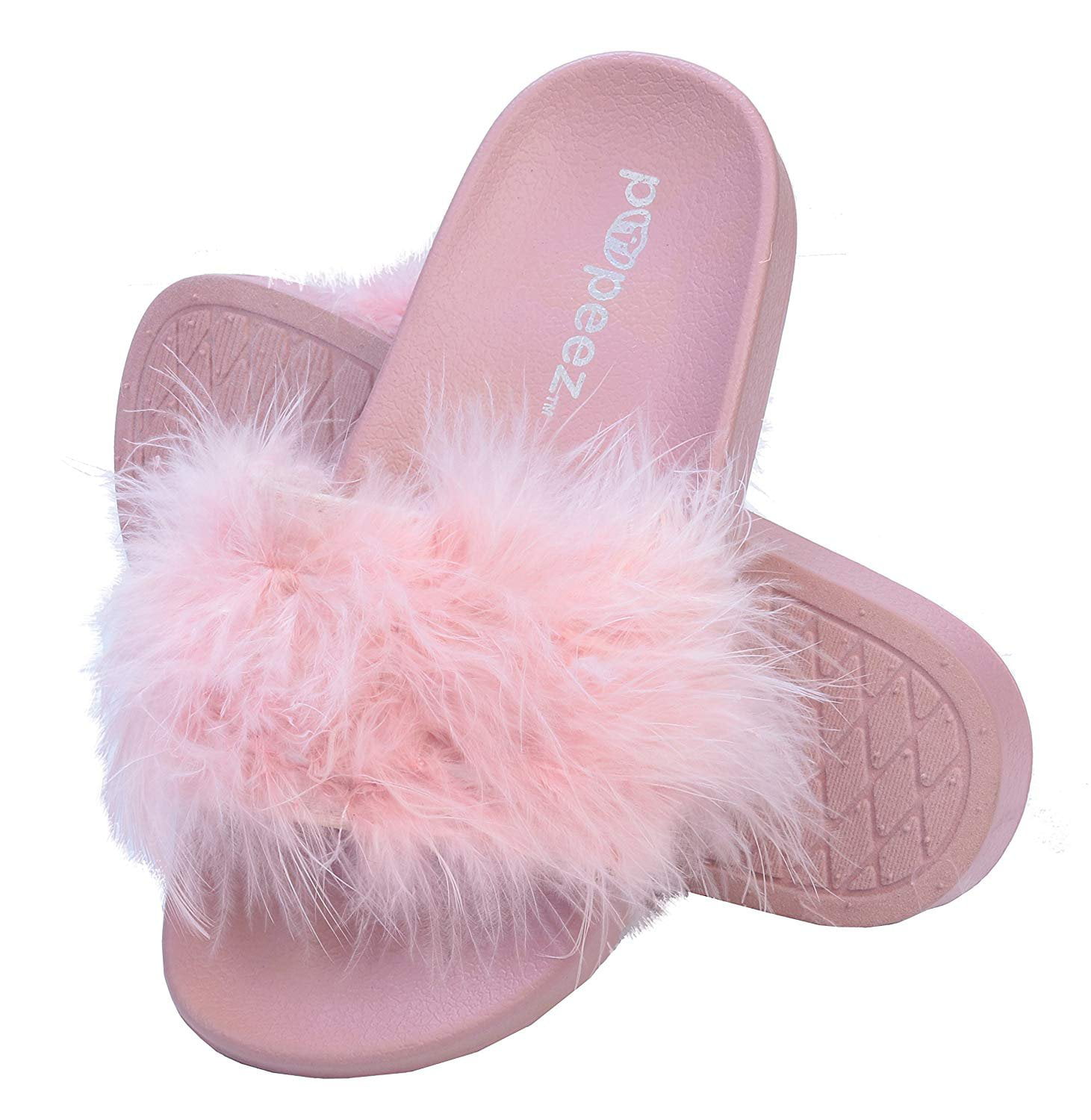 girls slide on slippers
