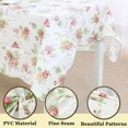thumbnail image 4 of Unique Bargains Nappe en Vinyle Motif Pivoine Carrée 35 x 35 Pouces Imperméable, 4 of 7