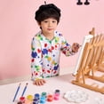 thumbnail image 4 of Ticikt Kids Art Smock,Waterproof Painting Apron Artist Smocks Long Sleeves Role Play Dress Up,Color:Multicolour,Size:10-14 Years, 4 of 6