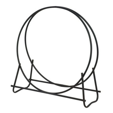 - Uniflame Black Finish 48 in. Diameter Tubular Log Hoop