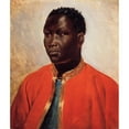 thumbnail image 3 of Théodore Géricault 12x14 Black Modern Framed Museum Art Print Titled - Portrait of a Negro (circa 1822-1823), 3 of 5