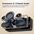 thumbnail image 2 of Altavoz Bluetooth DOSS SoundBox XL 32W con subwoofer dorado, 2 of 7