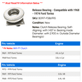 thumbnail image 2 of Release Bearing - Compatible with 1968 - 1974 Ford Torino 1969 1970 1971 1972 1973, 2 of 2