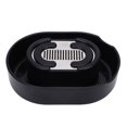 thumbnail image 2 of Rasoir Type Rinceur Manuel à Pression Nettoyeur pour Barbe Rasage Sans Électricité Requise Noir, 2 of 7