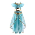 thumbnail image 1 of Vestido de princesa para niñas, disfraz de Cenicienta, Blancanieves, Aurora, Sofía, Rapunzel, Cenicienta, fiesta de cumpleaños Fivean unisex, 1 of 2