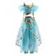 thumbnail image 1 of Vestido de princesa para niñas, disfraz de Cenicienta, Blancanieves, Aurora, Sofía, Rapunzel, Cenicienta, fiesta de cumpleaños Fivean unisex, 1 of 2