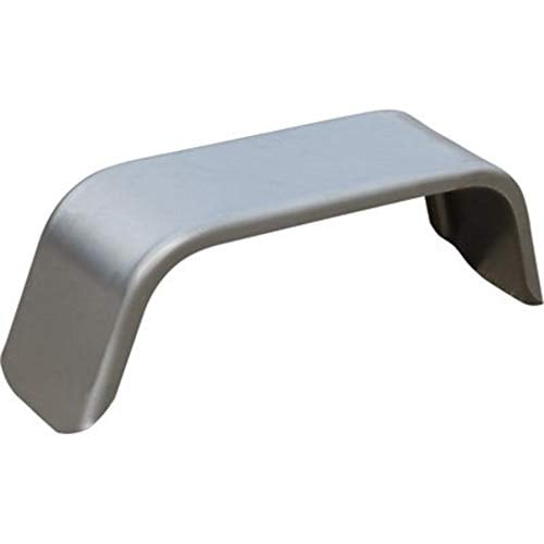TowZone 44923 Argent 10"x 36 Pouces x19.25 Pouces Jeep-Style Garde-Boue en Acier (Convient aux Pneus Simples de 13 Po-15 Po), 1 Pack