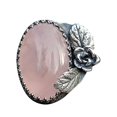 thumbnail image 2 of FENGGHAO Natural Diamond Ring for Women Mothers Day Gift Sterling Silver Multiple Sizes 6 to 10 Perfect for Daily or Party, 2 of 2