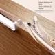 thumbnail image 5 of Tira de protección transparente de PVC para bebés con cinta de doble cara, protectores de esquina de protección de muebles para bordes de mesa de seguridad para niños, 5 of 6