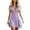 Purple, variant on Flowy Dresses for Women Women's Summer Casual Dress Gradual Sleeveless Neck V-Neck Long Dress Black Xl