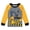 Heather Grey and Black with Construction Excavator, variant on John Deere Tractor Pajama Shirt and Pajama Pants Sleep Set Toddler to Little Kid