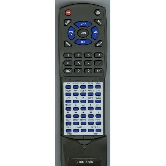 Replacement Remote for KEYSTONE RTQR2000, QR2000