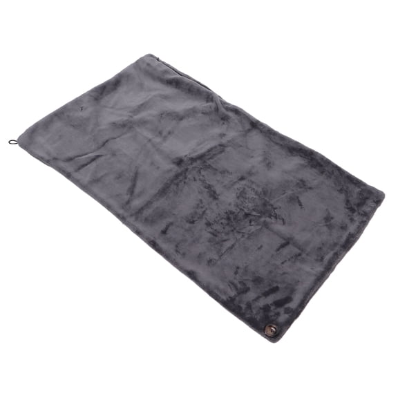 FAGINEY Dark Gray Blended Fabric Electric Blanket