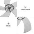 thumbnail image 3 of Phenofice Box Fan for Bedroom with Replacement Part Plastic Blades in Transparent Black AS 1Set, 3 of 8