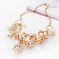 thumbnail image 3 of sweethay Collar Estrella de mar Cadenas colgantes Collares ajustables Aleación Cuello Decoración Cumpleaños Decoraciones Joyas para citas Fiesta Ropa, zapatos y accesorios Miscelánea sweethay AP014544-00, 3 of 6