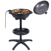 Costway Electric BBQ Grill 1350W Nonstick 4 Temperature Setting