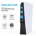 thumbnail image 2 of Cooling Fan, Portable 3 Fans Game Console Cooling Fan Playstation Accessories for PS5 DE/UHD Version, 2 of 8