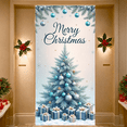 thumbnail image 2 of Decorative Design Christmas Gift Banner Festive Bow Holiday Background for Christmas Party Celebration Event Decoration, 2 of 9