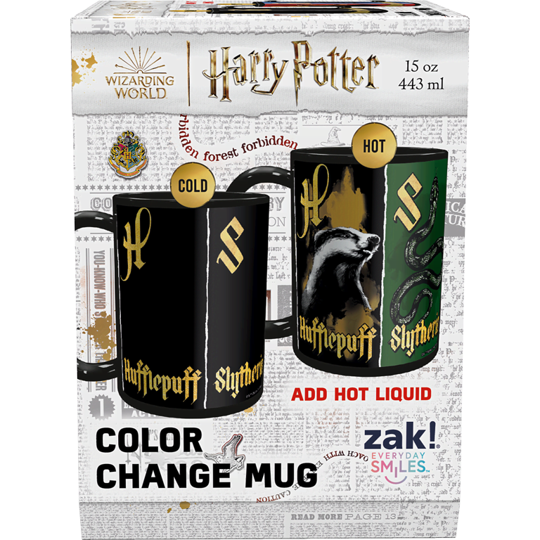 Zak Designs Harry Potter 25 ounce Water Bottle, Gryffindor, Hufflepuff,  Ravenclaw, and Slytherin 