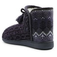 thumbnail image 5 of NCCB Womens Bootie Slippers Plush Fleece Memory Foam Indoor House Shoes Knit Bootie Slippers for Women Purple 9-10, 5 of 6
