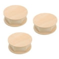 thumbnail image 2 of 3 Pcs Contenants de Rangement en Bois Bricolage Faits à la Main en Mousse Pâte Argile Boîtes de Rangement, 2 of 8