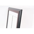 thumbnail image 4 of Creative Picture Frames 5 by 7 Inch Multi Opening Collage Picture Frames with Full Strength Glass and 1 1/2 Wood Molding - Alphabet Photiography - Wedding Photos (Mahogany w/ White, 6 opening), 4 of 4