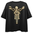 thumbnail image 2 of 38 Special Hold On Loosely Women's Black Crop Tee-Medium, 2 of 7