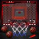 thumbnail image 5 of Hopewood Indoor Mini Basketball Hoop for Kids, Upgraded Basketball Hoop Indoor with LED Lighting and Scoreboard, Mini Hoops Basketball with 3 Balls, B, 5 of 5