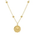 thumbnail image 3 of Xihbxyly Collar de Doce Estrellas, Elegante Colgante de Moneda Redonda, Deslumbrante Cadena de Clavícula con Diamantes de Imitación, Ideal Como Regalo de Cumpleaños, para Ocasiones Especiales, Aniver, 3 of 3