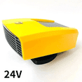 thumbnail image 1 of QJUHUNG 2-in-1 Portable Car Heater & Cooler - 12V/24V  360° Rotation Windshield Defroster for Enhanced Driving Comfort, 1 of 7