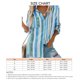 thumbnail image 5 of Camisa de rayas verticales Blusas de rayas de fibra de poliéster transpirables de manga larga con solapa a rayas para mujer para uso diario Verde M, 5 of 5