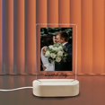 thumbnail image 2 of AISENIN Custom Picture Spotify Plaque with Lighted Stand Personalized Acrylic Plaque with Photo Customized Gifts for Boyfriend Girlfriend Couples, 2 of 5