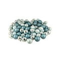 thumbnail image 2 of Northlight Shatterproof 3-Finish Christmas Ball Ornaments - 2.5" (60mm) - Ocean Blue - 100ct, 2 of 4