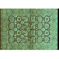 thumbnail image 1 of Ahgly Company Indoor Rectangle Oriental Turquoise Blue Industrial Area Rugs, 7' x 9', 1 of 4