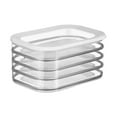 thumbnail image 1 of Caja de almacenamiento para refrigerador, contenedor de carne para refrigerador con tapa, contenedor de almacenamiento de alimentos para desayunos de Cuatro capas, 1 of 9