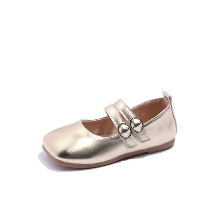 

Little Girls Shoes Ballet Girls Wedding Party School Shoes Casual Slip On Ballet Flat First Walking Footwear
