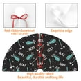 thumbnail image 3 of KLL 36" Christmas Tree Skirt Golf Bags And Balls Xmas Tree Skirts Mat for New Year Xmas Holiday Party Indoor Outdoor Home Decoration, 3 of 5