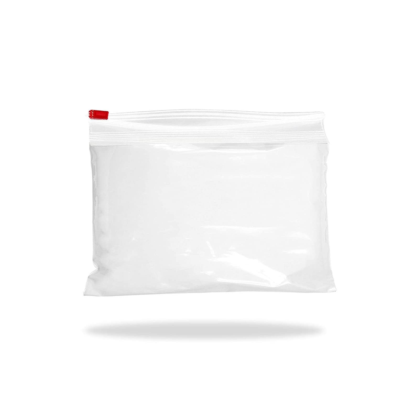 20 Resealable 4mil Clear Poly 10" X 13" Zip Seal Big Food Storage Bags for sale online 